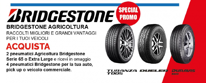 PROMOZIONE AGRICOLTURA BRIDGESTONE